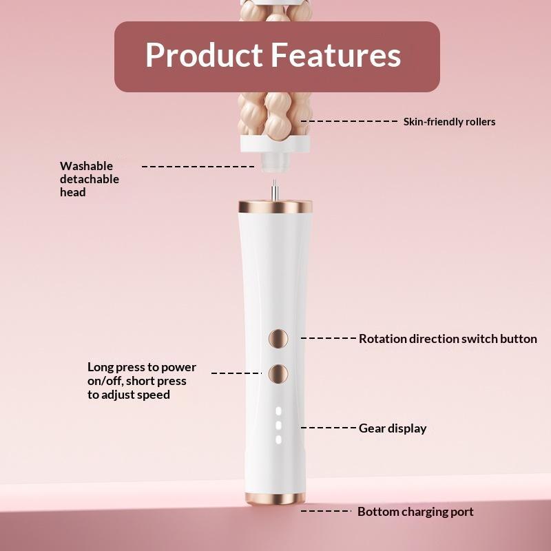 Luxury Skincare Tools - 3D-массажер для лица с вращающимся волнообразным